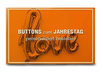 Buttons zum Jahrestag