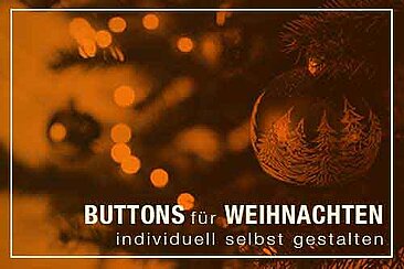 Buttons für Weihnachten