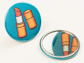 56mm Taschenspiegel rund