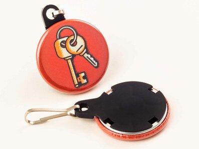 Schluesselanhaenger als Zipper