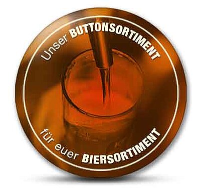 Buttons für Brauereien