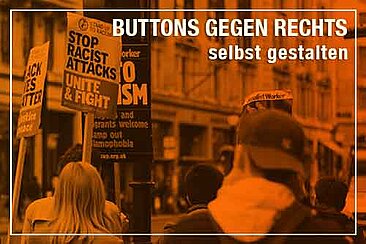 Button gegen Rechts