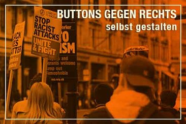 Button gegen Rechts