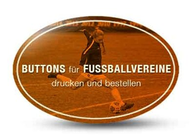 Buttons für Fussballvereine