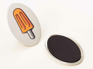 Kühlschrankmagnete - Flächenmagnet oval