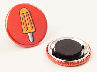 Kühlschrank Flächenmagnet 32mm rund