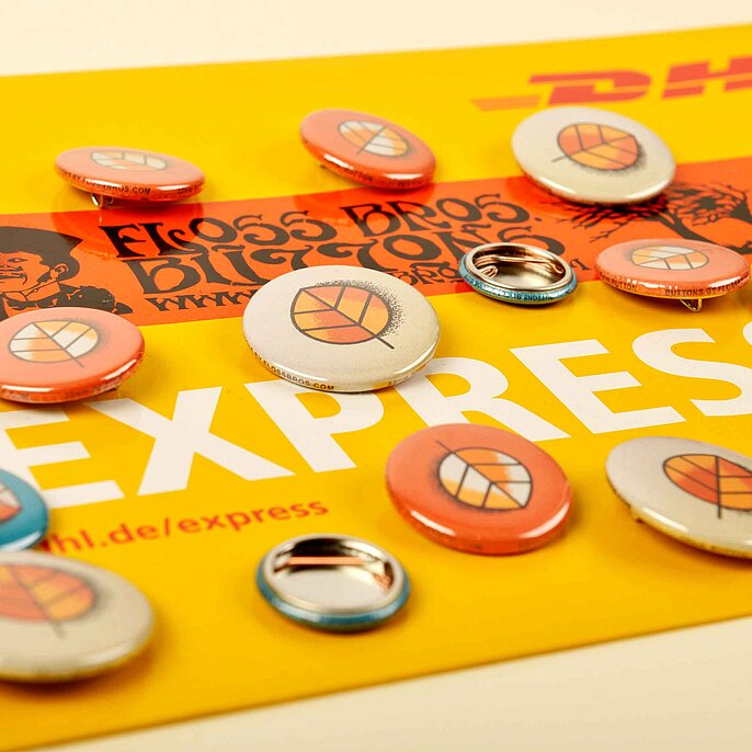 Express Buttons drucken