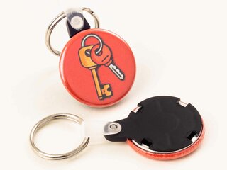 Schlüsselanhänger Schlüsselring 32mm rund