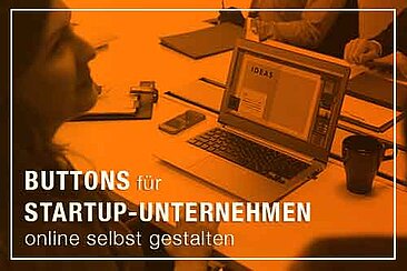 Buttons für Startups