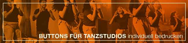 Buttons für Tanzstudios